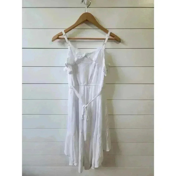 Disney D-Signed Girls Size M (10/12) White Hi-Low Princess Dress NWT - Picture 1 of 6